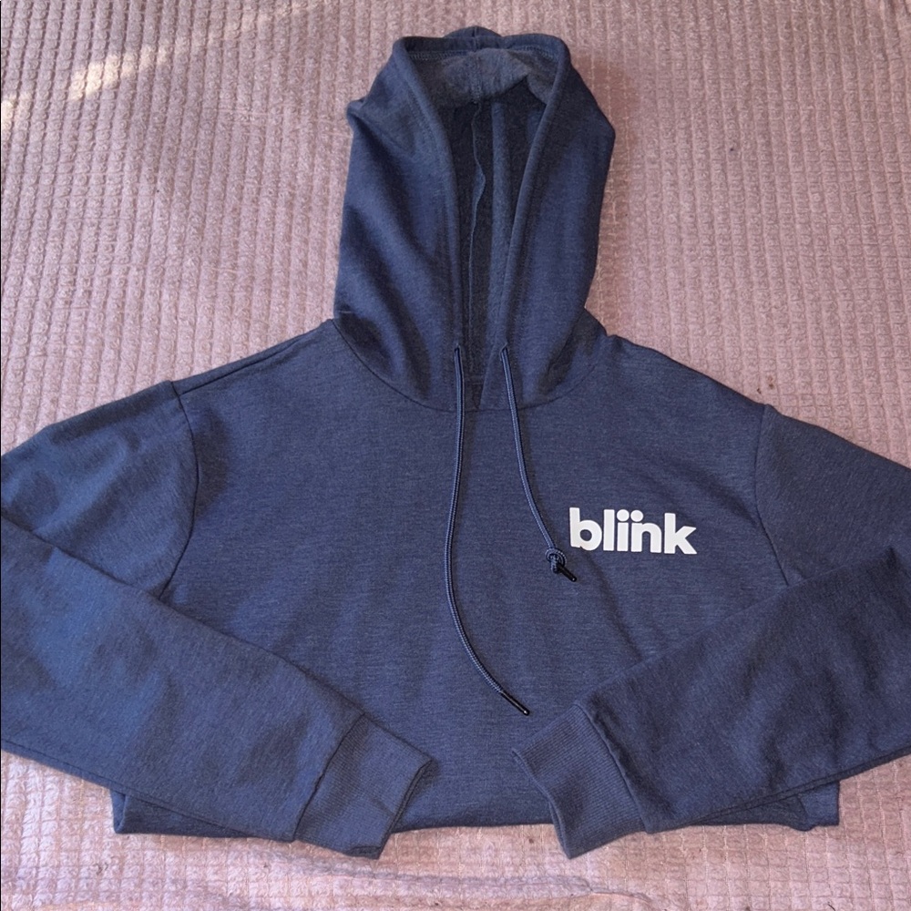 Blink Blue Hoodie with Logo